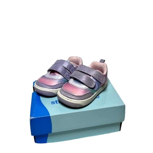 Stride Rite Hayden Sneaker Für Baby-Mädchen – Verstellbare Passform, Maschinenwaschbar, Mit Memory-Schaum-Fußbett